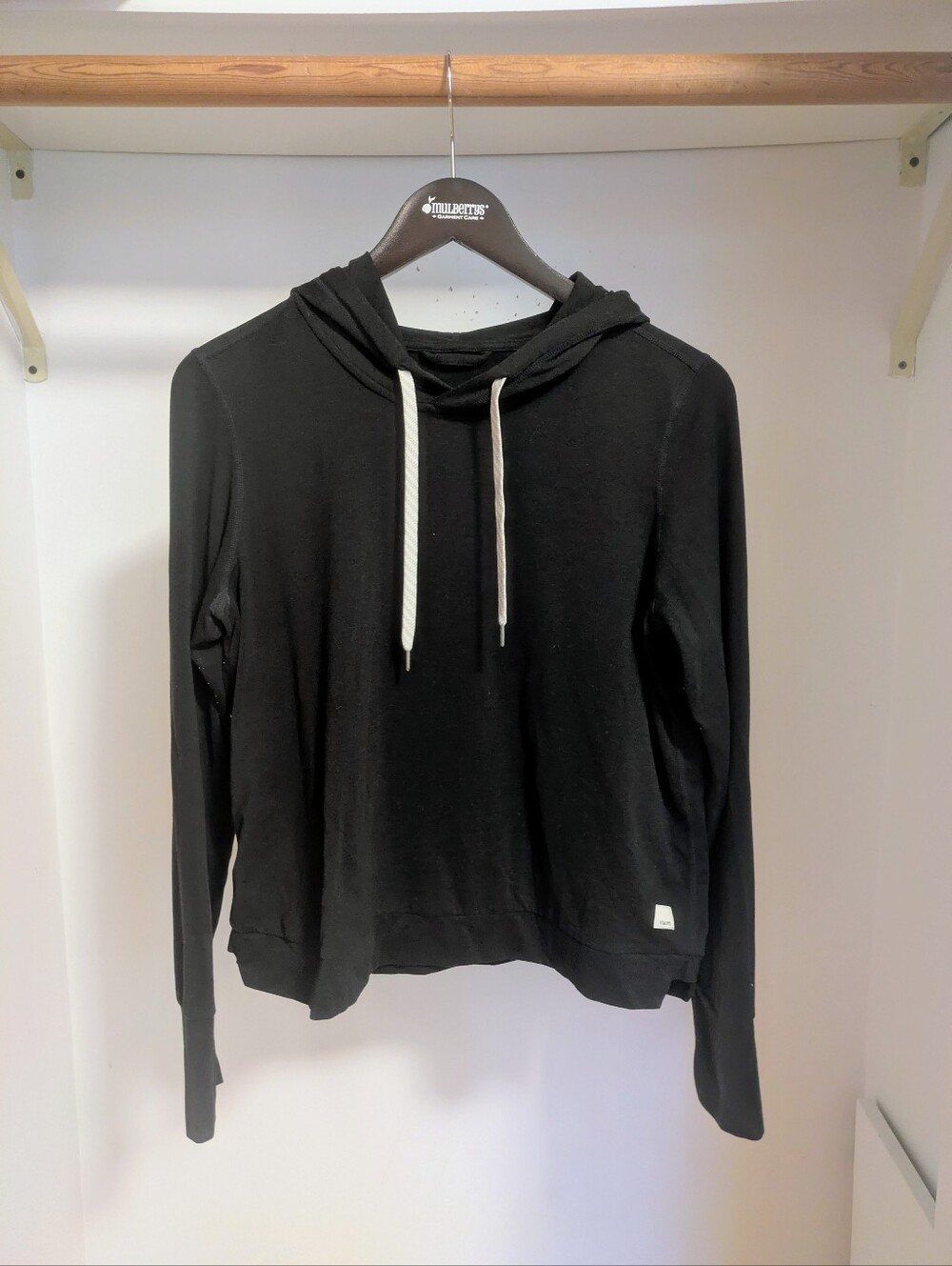 Vuori Halo Essential Hoodie Black